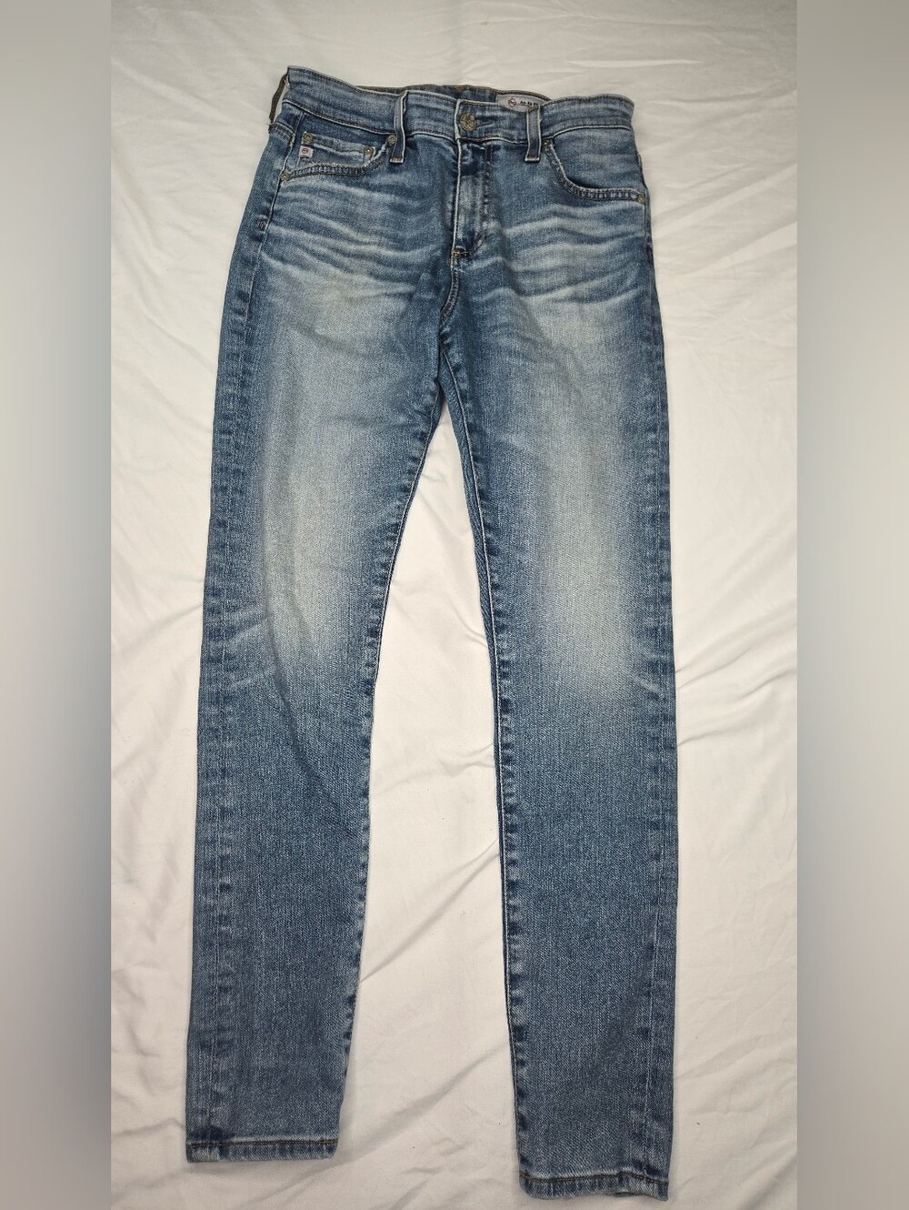 AG Adriano Goldschmied Farrah Skinny Ankle Jeans Women 28R High Rise Stretch